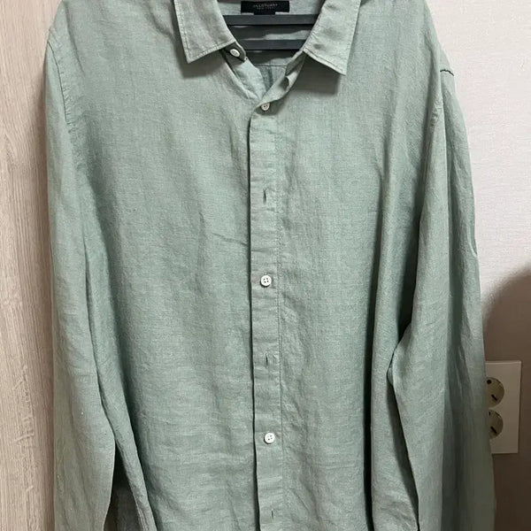 [BUNJANG] Jill Stuart New York Linen Shirt / 질 스튜어트 뉴욕 린넨 셔츠