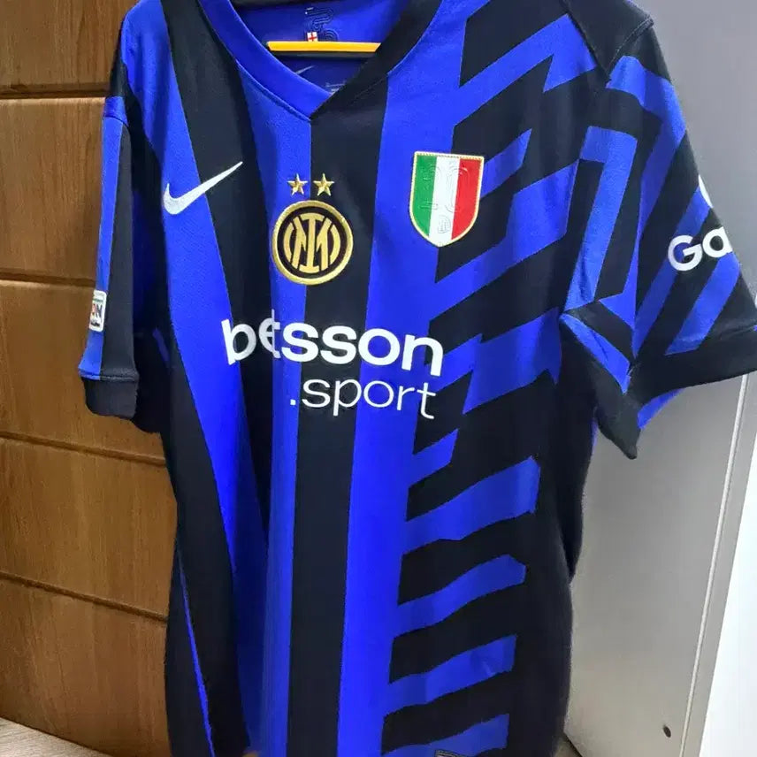 [BUNJANG] Inter Milan 24/25 Home Authentic Replica Jersey - Calhanoglu / 24/25 인터밀란 홈 유니폼 찰하놀루 L / 정품 레플리카 / 패치 풀셋