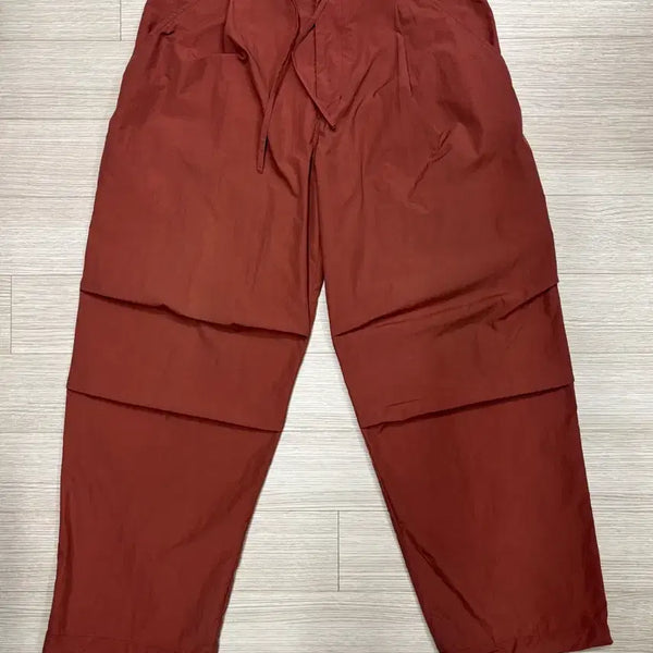 [BUNJANG] 999 Humanity Nylon Easy Pants Maroon / [2] 999휴머니티 나일론 이지 팬츠 마룬
