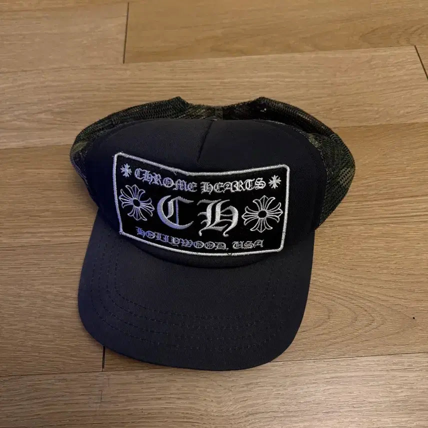 [BUNJANG] Chrome Hearts Hollywood Camo Trucker Cap / 크롬하츠 할리우드 카모 트러커캡
