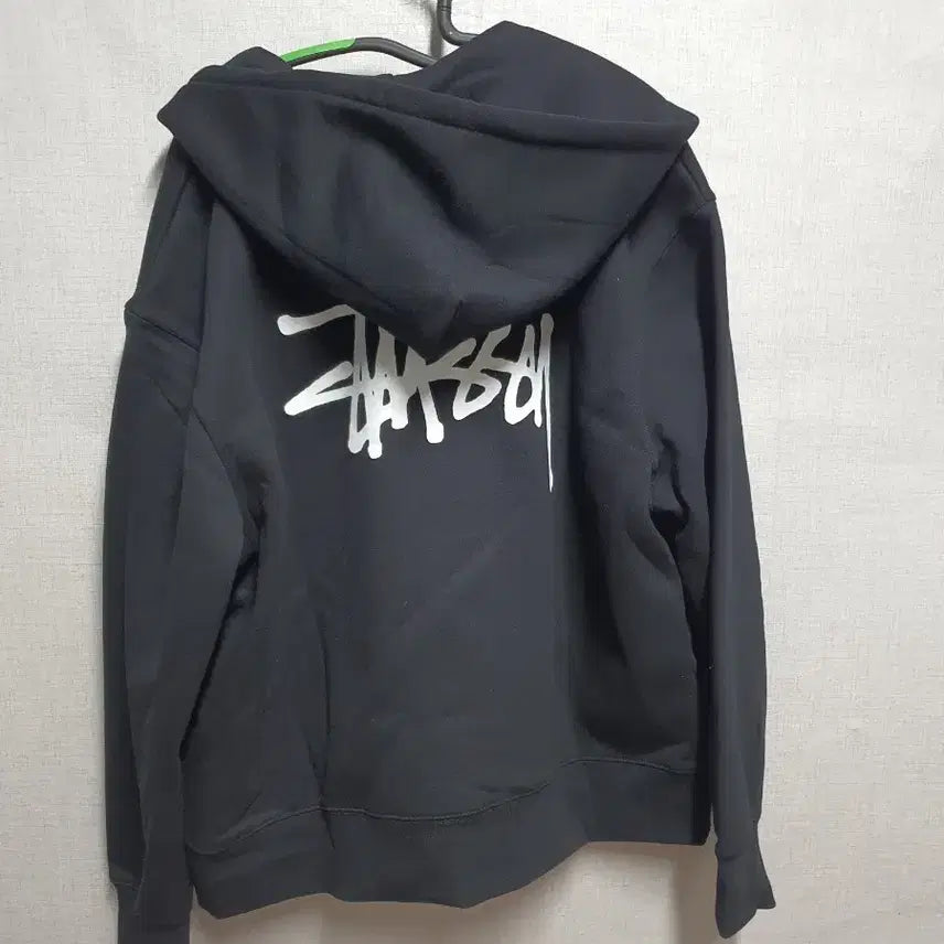[BUNJANG] Stussy Hooded Sweatshirt Black XL / 스투시 후드티 블랙xl