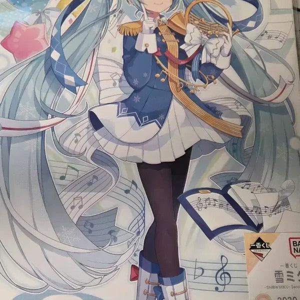 [BUNJANG] Hatsune Miku 2024 Illustration Board Poster / 2024 미쿠 일러스트 보드 하츠네미쿠 포스터 미쿠 제일복권