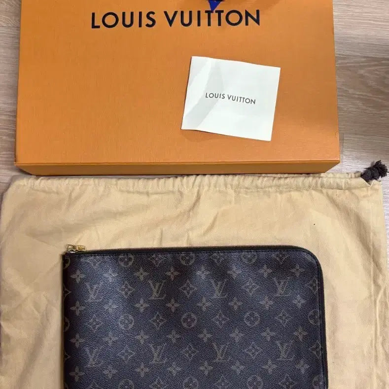 [BUNJANG] Louis Vuitton Monogram Clutch Pouch / [정품] 루이비통 모노그램 클러치 파우치