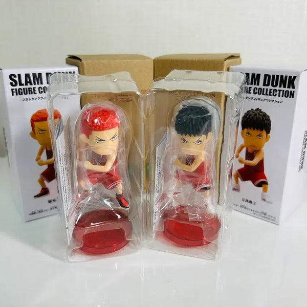 [BUNJANG] Slam Dunk Sakuragi Hanamichi & Mitsui Hisashi Toei Animation SD Figure Version 2 Bundle Set / 슬램덩크 강백호 정대만 SD 토에이 피규어 버전2 일괄