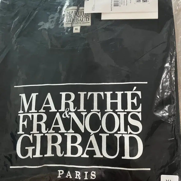 [BUNJANG] Marithe Francois Girbaud Logo T-Shirt Black XL / 마리떼 프랑소와 저버 반팔티 블랙 XL