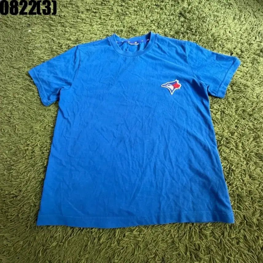[BUNJANG] MLB Blue Short Sleeve T-Shirt / MLB 블루 반팔 티셔츠 m 95 8/22