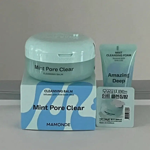 [BUNJANG] Mamonde Mint Cleansing Balm 100g + Cleansing Foam 30ml Set / 리뉴얼]마몽드 민트클렌징밤100+클렌징폼30