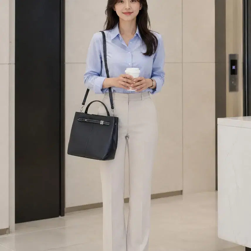 [BUNJANG] Louis Quatorze Formal Bucket Bag Women's / 루이까또즈 포멀 여성 버킷백