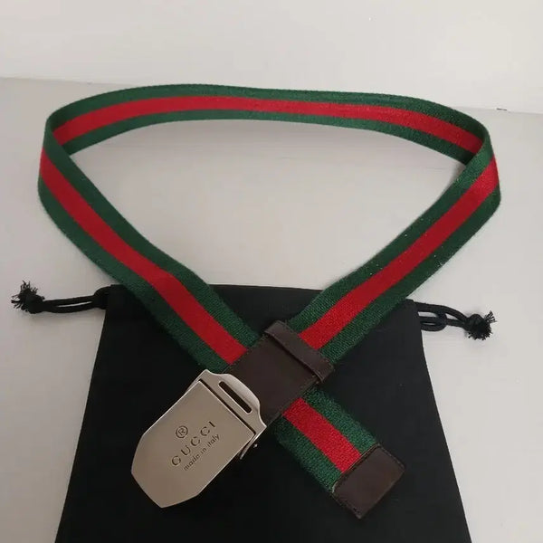 [BUNJANG] Gucci Three-Stripe Belt / 구찌 삼선 벨트 95사이즈  정품