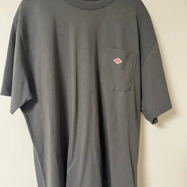[BUNJANG] DanTone Pocket T-Shirt Gray / 단톤 포켓티 그레이