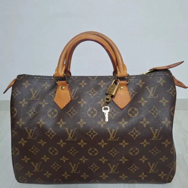 [BUNJANG] Louis Vuitton Speedy 35 Monogram Handbag / 루이비통 스피디 35 모노그램
