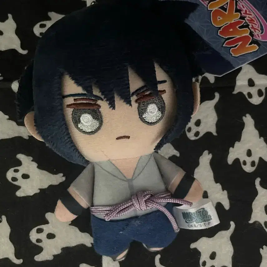 [BUNJANG] Naruto Sasuke Ball Chain Plush / 나루토 사스케 볼체인 누이