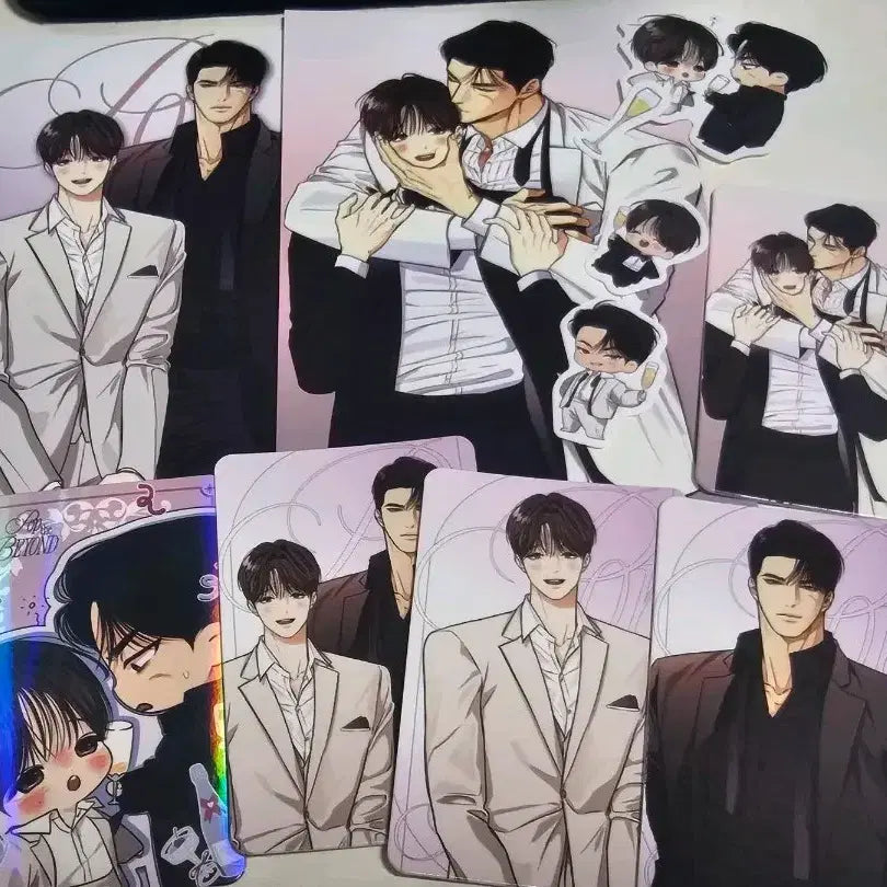 [BUNJANG] Ilgan Alba Beyond Pop-up Postcard Photocard Sticker Set / 일간알바 비욘드 팝업 엽서 포카 스티커 세트 양도합니다