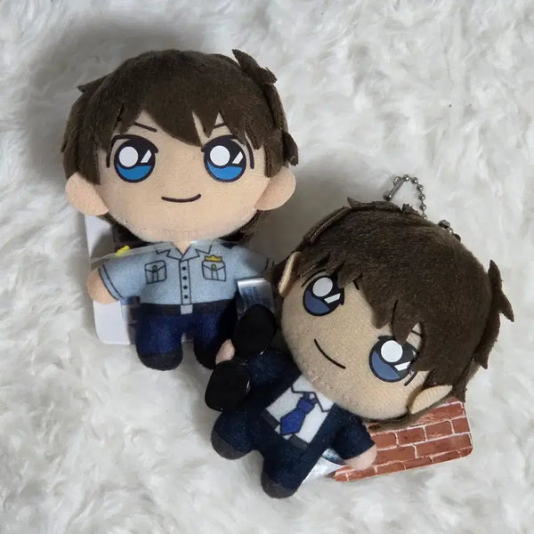 [BUNJANG] Detective Conan Matsuda Jinpei Mascot Plush Doll Bundle Set / (일괄) 명탐정코난 마츠다 진페이 마스코트 누이 인형 송보윤 동기조