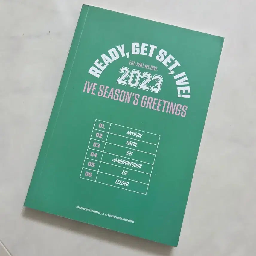 [BUNJANG] IVE 2023 Season's Greetings Diary / 아이브 시즌그리팅 2023 다이어리