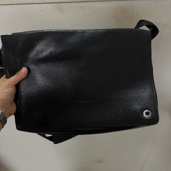 [BUNJANG] Montblanc Leather Crossbody Bag / 몽블랑 가죽 크로스백