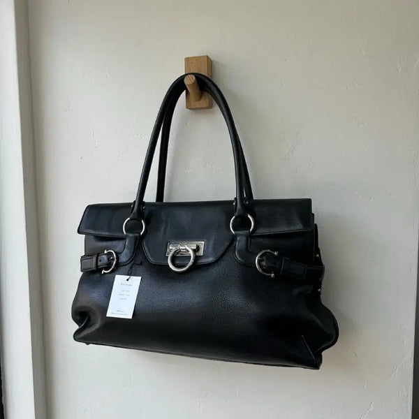 [BUNJANG] Ferragamo Gancini Shoulder Bag / 17822 - 페레가모 간치니 숄더백