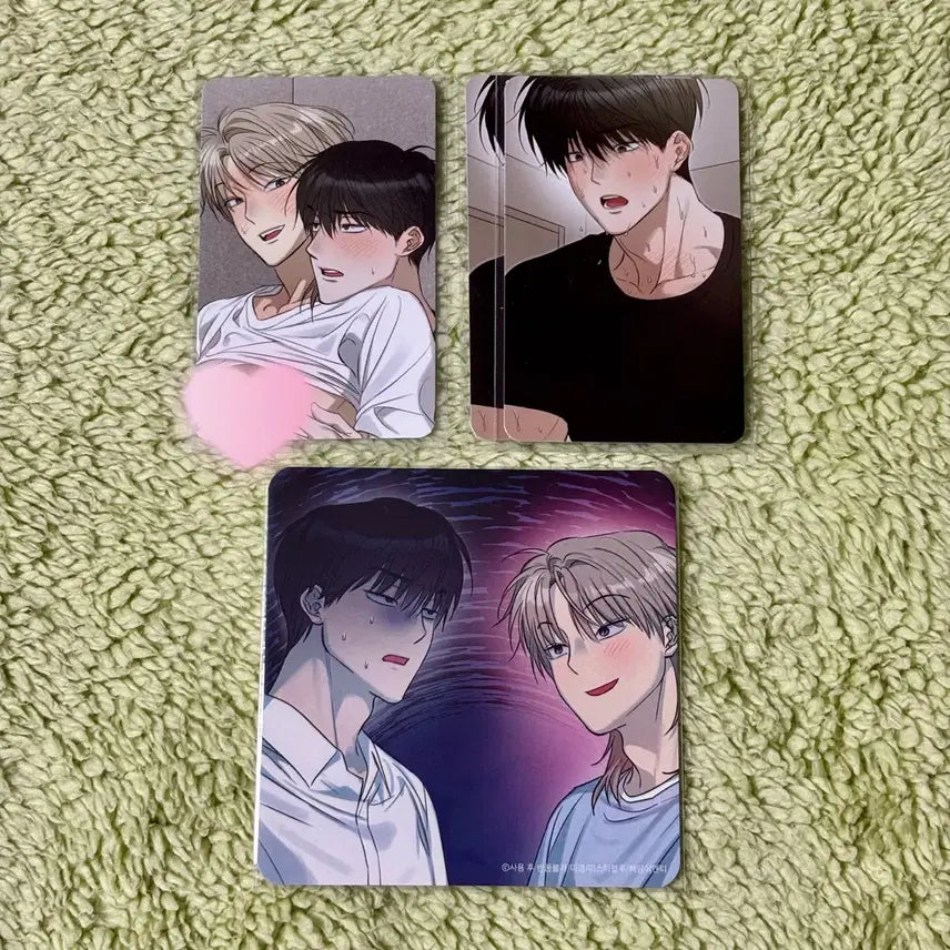 [BUNJANG] Bevon Collabo Coaster & Photocard Bundle Set / 사용 후 반품불가 사반불 코스터 포카 비온 콜라보 콜카 굿즈 특전
