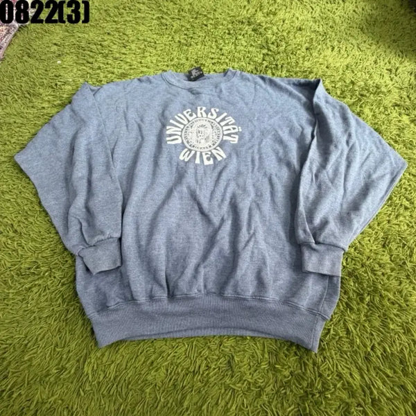 [BUNJANG] SUPER Sweatshirt Blue L / SUPER 맨투맨 티셔츠 블루 L 8/22