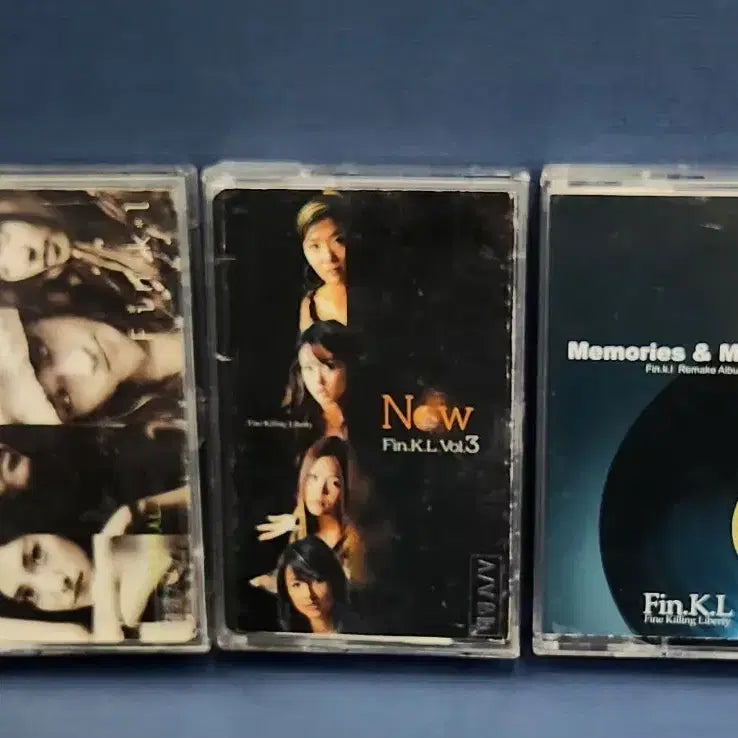 [BUNJANG] Fin.K.L. Cassette Tape Bundle Set / 핑클(Fin.K.L) 카세트 테이프