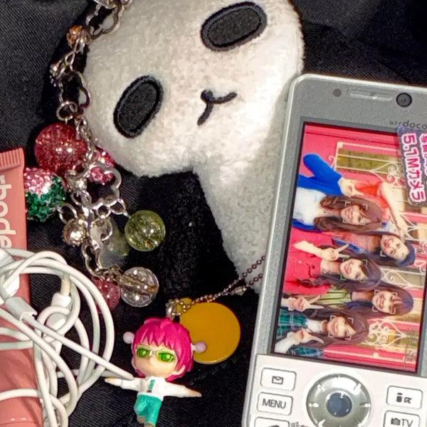 [BUNJANG] Aranzi Aronzo Panda Doll Keyring / 할인! 일본 고전 아란지 아론조 판다 인형 키링