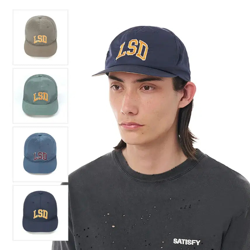 [BUNJANG] Satispay LSD Running Cap Navy / 세티스파이 LSD 러닝캡 모자