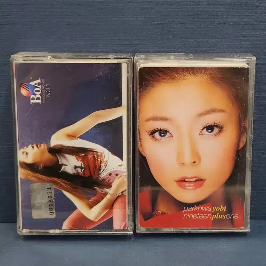 [BUNJANG] BoA No.1 / Park Hwayobi Nineteen Plus One Cassette Tape Bundle / 보아 (BoA) No.1  / 박화요비 nineteen plus one 카세트 테이프