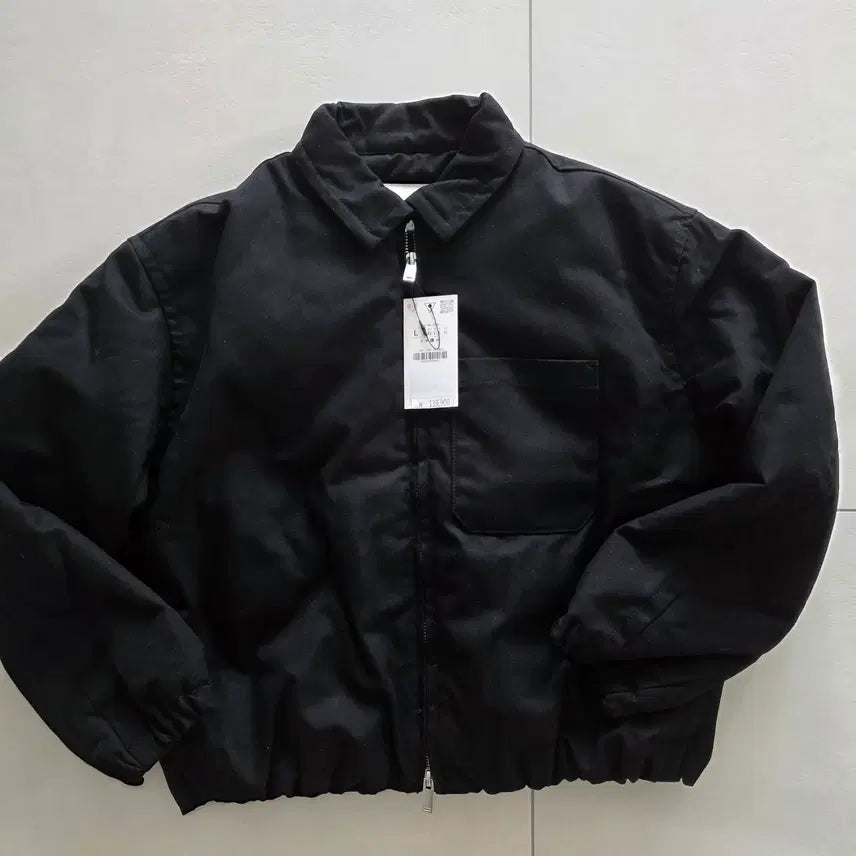 [BUNJANG] Zara Black Bomber Jacket - L Size / [새상품]자라 블랙 봄버 자켓_L사이즈