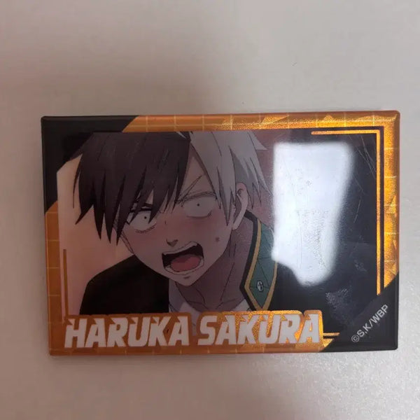 [BUNJANG] Winbre Sakura Haruka Acrylic Badge / 윈브레 사쿠라 하루카 아크릴 뱃지