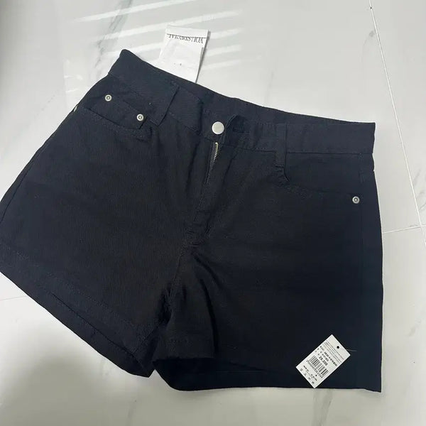 [BUNJANG] Black Short Pants / 블랙 숏팬츠