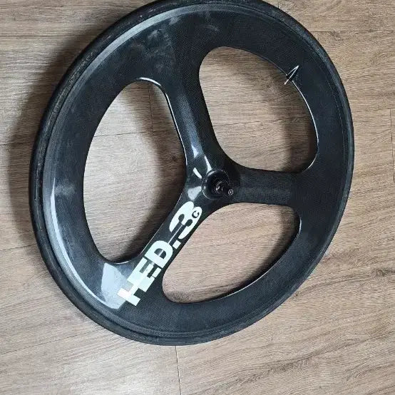 [BUNJANG] Carbon Tri-Spoke Front Wheel for Fixie / 카본 삼발이 프론트휠 픽시
