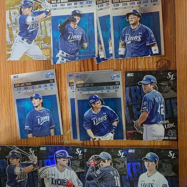 [BUNJANG] Samsung Lions KBO Photocard Plus Set / KBO 포토카드 플러스 삼성