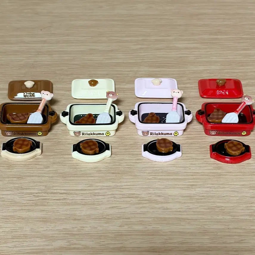 [BUNJANG] Miniature Rilakkuma Steak Set / 미니어쳐 리락쿠마 스테이크 세트