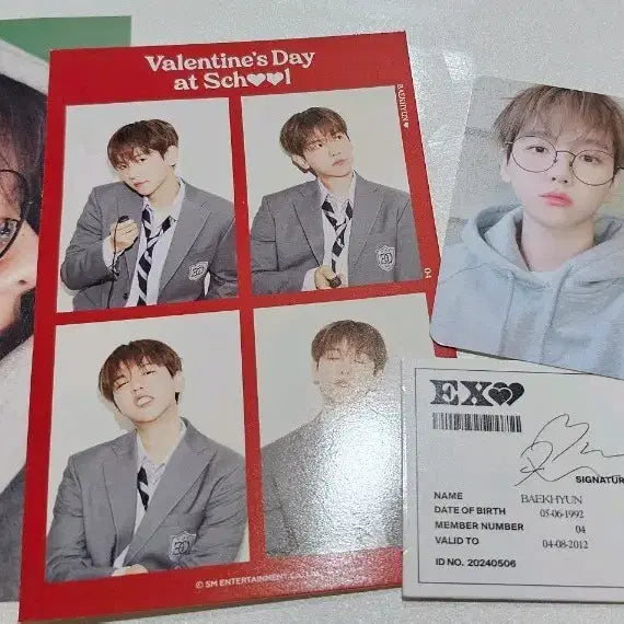 [BUNJANG] Baekhyun 2024 Season's Greetings Bundle Set Photocard / 백현 2024 시그 일괄