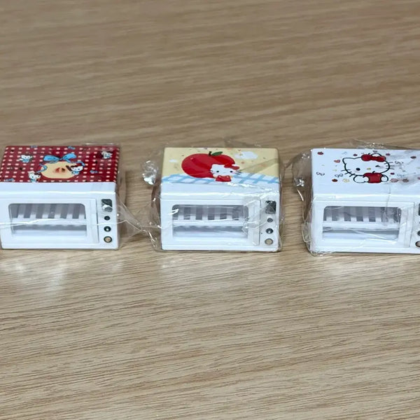 [BUNJANG] Miniature Hello Kitty Microwave / 미니어쳐 키티 전자레인지