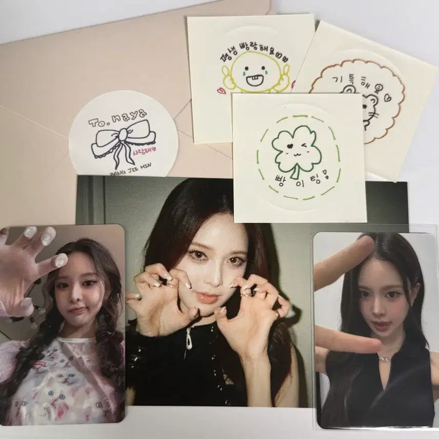 [BUNJANG] JYP ITZY Yuna Official Photocard Set / 이즈나 방지민 공방 포카 세트 양도