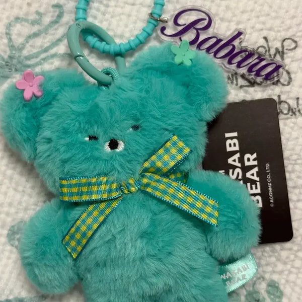 [BUNJANG] Wasabi Bear Keyring Bag Charm Doll / [새상품]와사비베어 키링 가방고리 인형