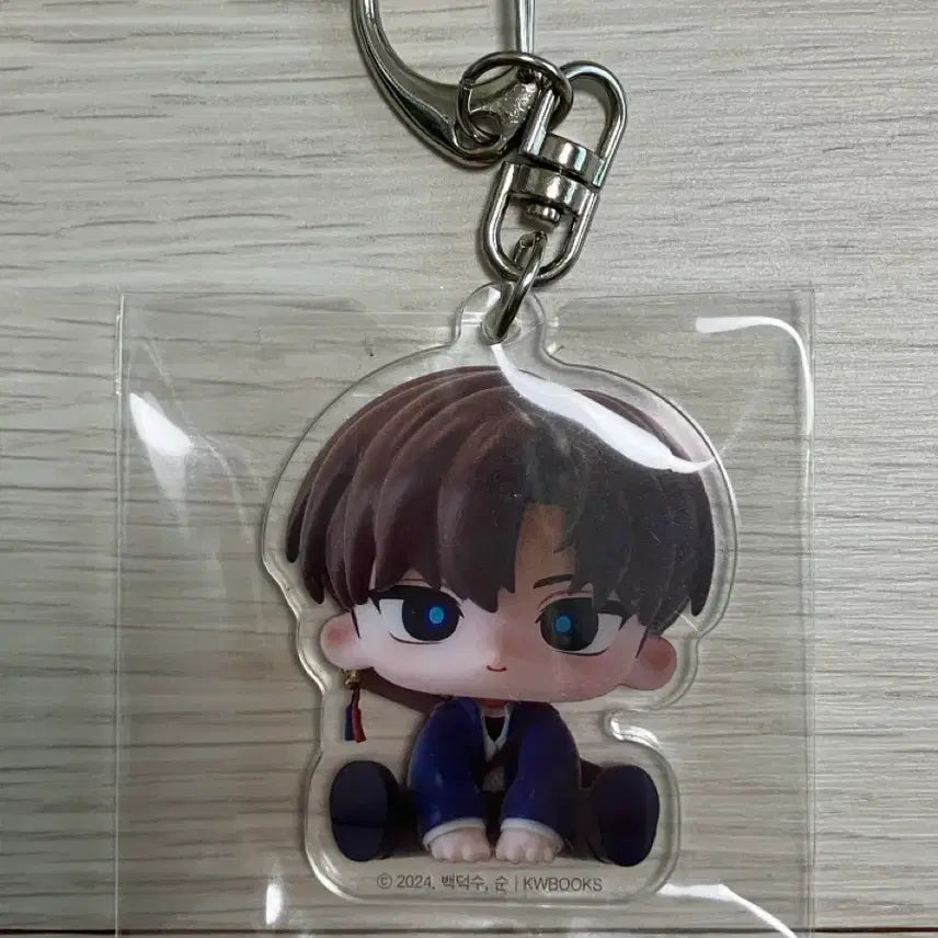 [BUNJANG] Kaidan Shutsugyo Choi Yo Won Random Acrylic Keyring SD / 괴담출근 최요원 랜덤 아크릴 키링 SD 괴출