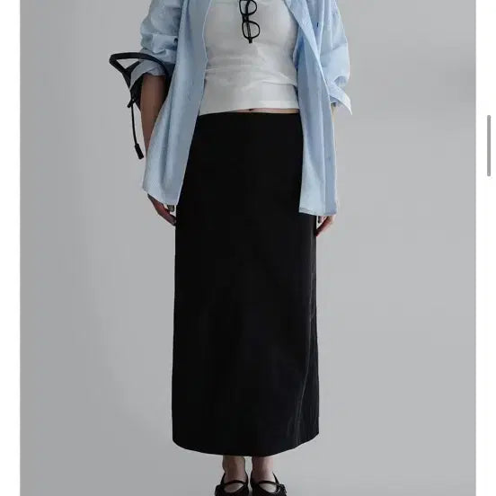 [BUNJANG] LaRoom Sally Skirt Black M Size / (새상품) 라룸 샐리스커트 블랙 m사이즈