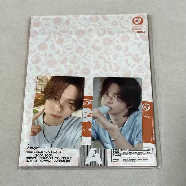 [BUNJANG] TWS Shinyu Soda Soda First Press Limited Edition Version A Album Set / 투어스 신유 세트 소다소다 초회한정반 A버전 앨범 tws sodasoda