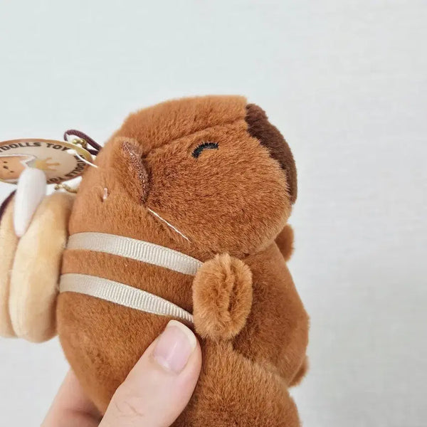 [BUNJANG] Capybara Donut Bag Keyring / 카피바라 키링