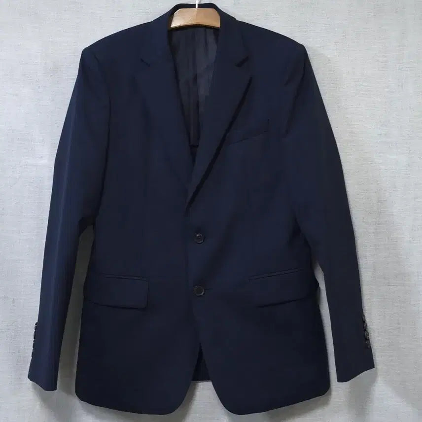 [BUNJANG] ZIO SONGZIO Men's Navy Two-Button Blazer Jacket / 송지오 정품 가을 블레이저 투버튼 정장 자켓 마이 95