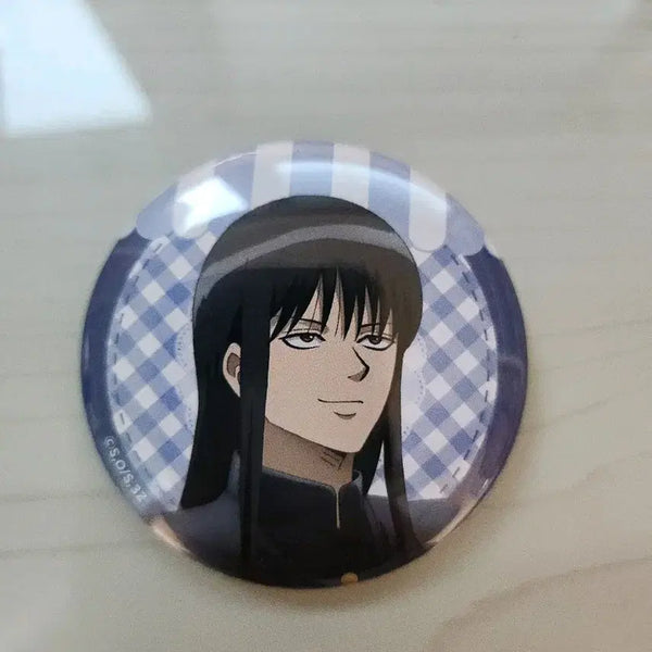 [BUNJANG] Gintama Katsura Can Badge Animate Collaboration Cafe / 은혼 카츠라 캔뱃지 애니메이트 콜라보 카페