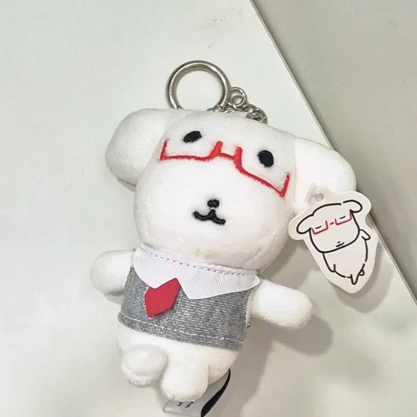 [BUNJANG] Ganadi Character Doll Keychain (New) / 새상품 미사용 가나디 인형 키링 판매 안경 가나디 교복 가나디 직장인 가나디