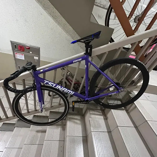 [BUNJANG] Tsunami Purple Bicycle / 쓰나미 보라색 급처 판/대