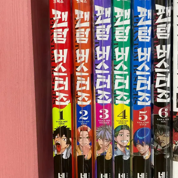 [BUNJANG] Phantom Buster 1-6 First Edition Special Edition / 팬텀버스터즈 팬버즈 1-6권 초판 더특