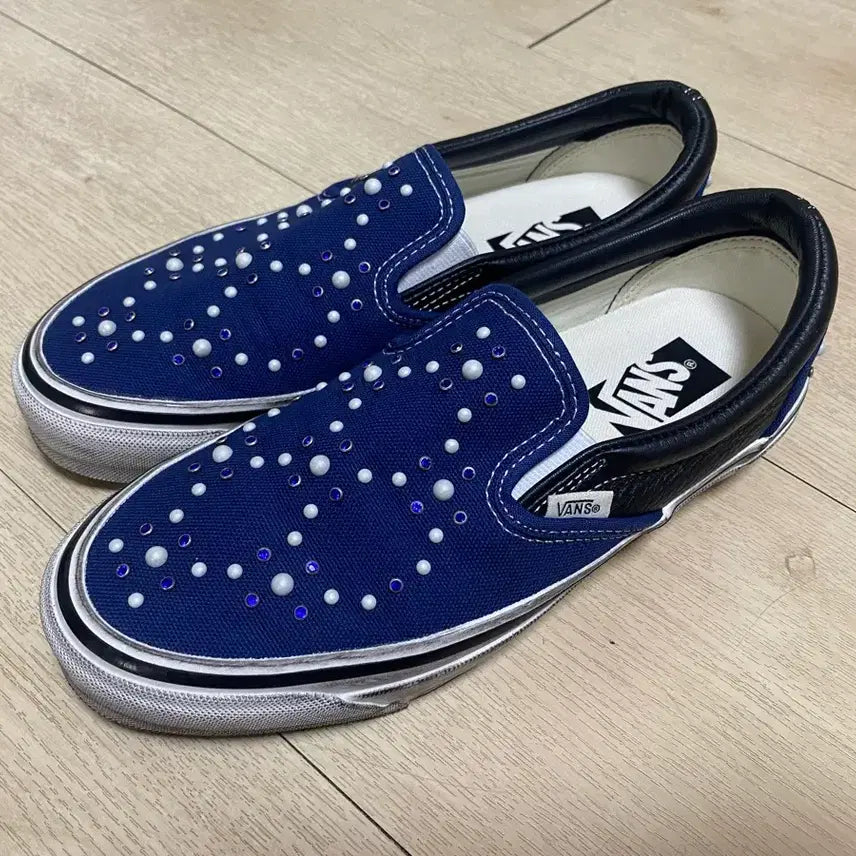 [BUNJANG] Vans Premium Slip-On 98 LX Pearlized Indigo / *[VANS] 반스 프리미엄 슬립온 98 LX 펄라이즈드 인디고 245사이즈