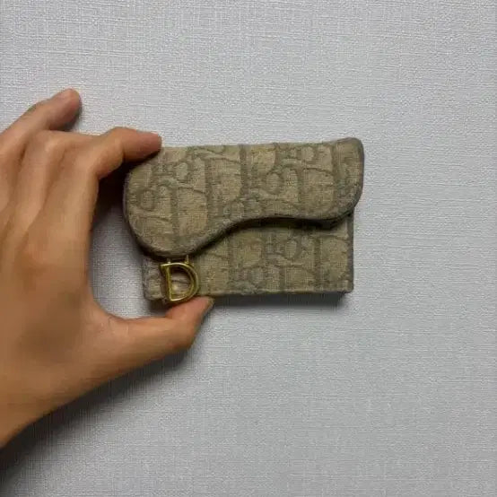 [BUNJANG] Dior Oblique Saddle Card Holder / 디올 오블리크 새들 카드지갑