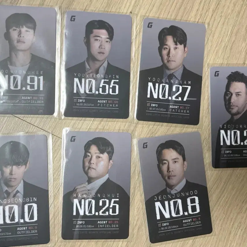 [BUNJANG] Lotte Giants May 1st Edition Baseball Player Photocards / 롯데자이언츠 5월 1차 윤동희 한동희 황성빈 전준우 유강남 윤성빈 레이예스 포토카드 정가 양도 판매