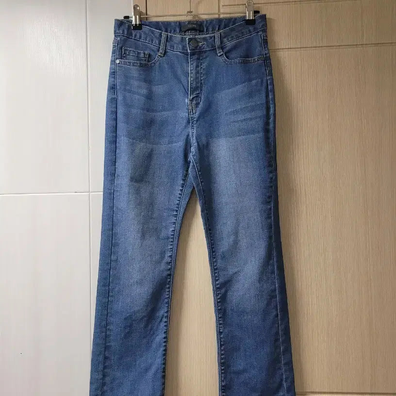 [BUNJANG] Eland Clovis Straight Fit Summer Jeans / 이랜드 클로비스 여름청바지
